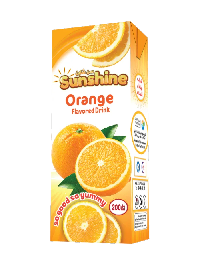 Sunshine Orange Flavoured Drink UHT 27 x 200 ml