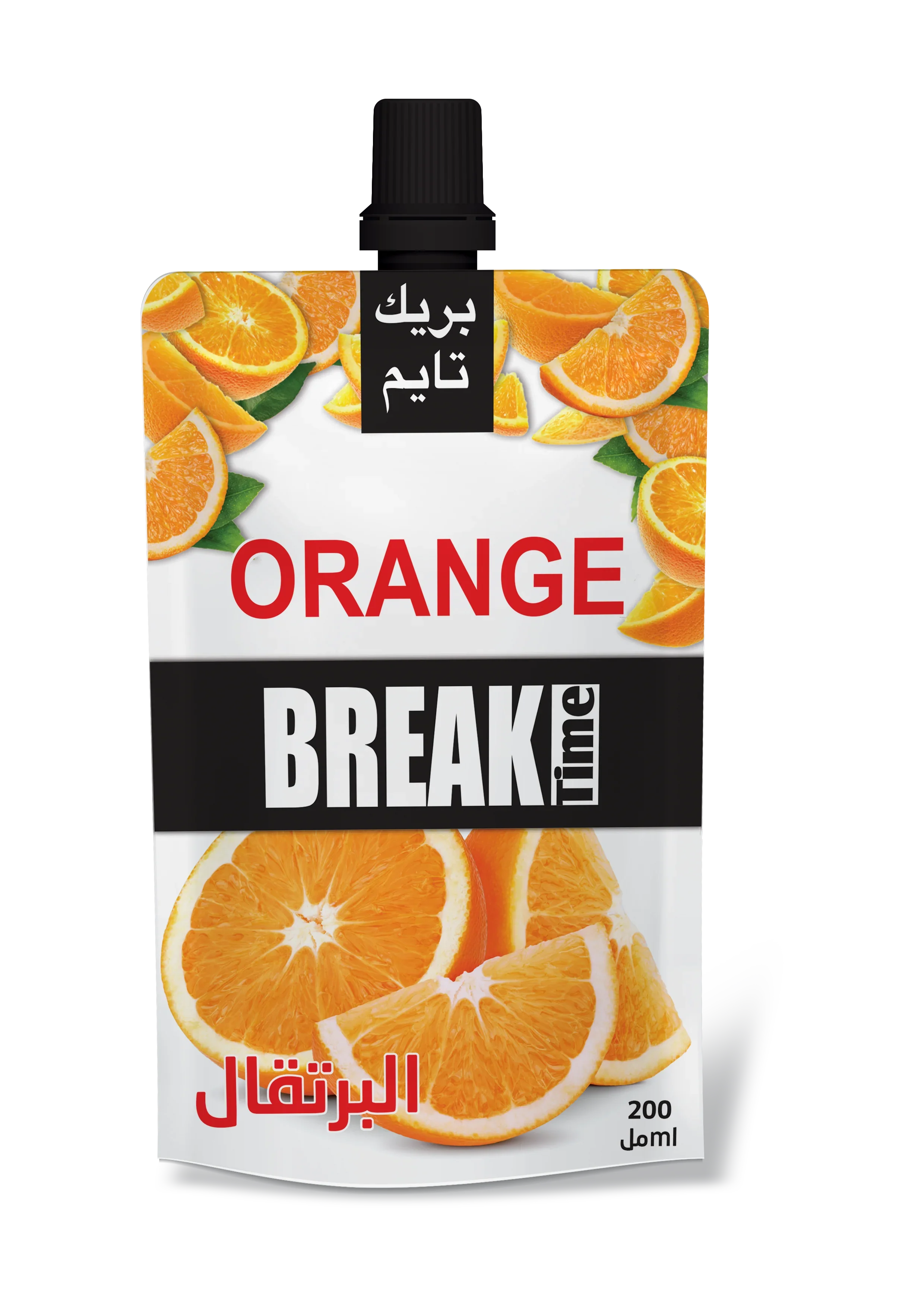 Raw’a Break Time Orange Drink 12 x 200 ml