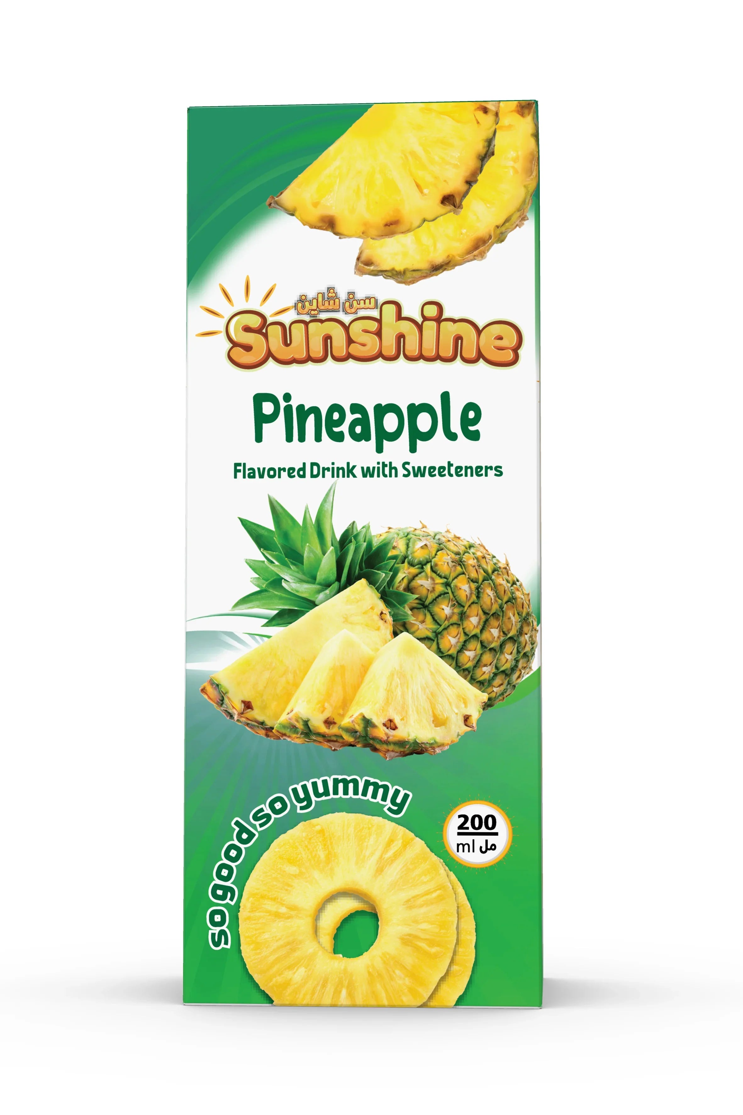 Sunshine Pineapple Flavoured Drink UHT 27 x 200 ml