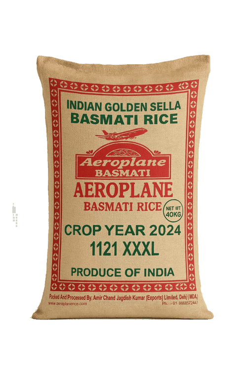 : Aeroplane Indian Basmati Creamy Sella Rice 10kg in Riyadh | MKY KSA