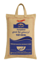 Aeroplane Indian Basmati Creamy Sella Rice 1121 5 Kg - MKY Foods and More