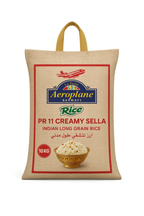Aeroplane PR11 Creamy Sella Rice 10 Kg - MKY Foods and More