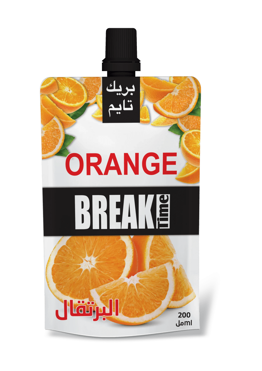 Raw’a Break Time Orange Drink 12 x 200 ml - MKY Foods and More
