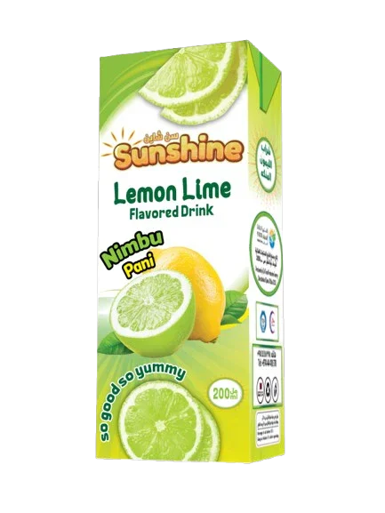 Sunshine Lemon Flavoured Drink UHT 27 x 200 ml - MKY Foods and More